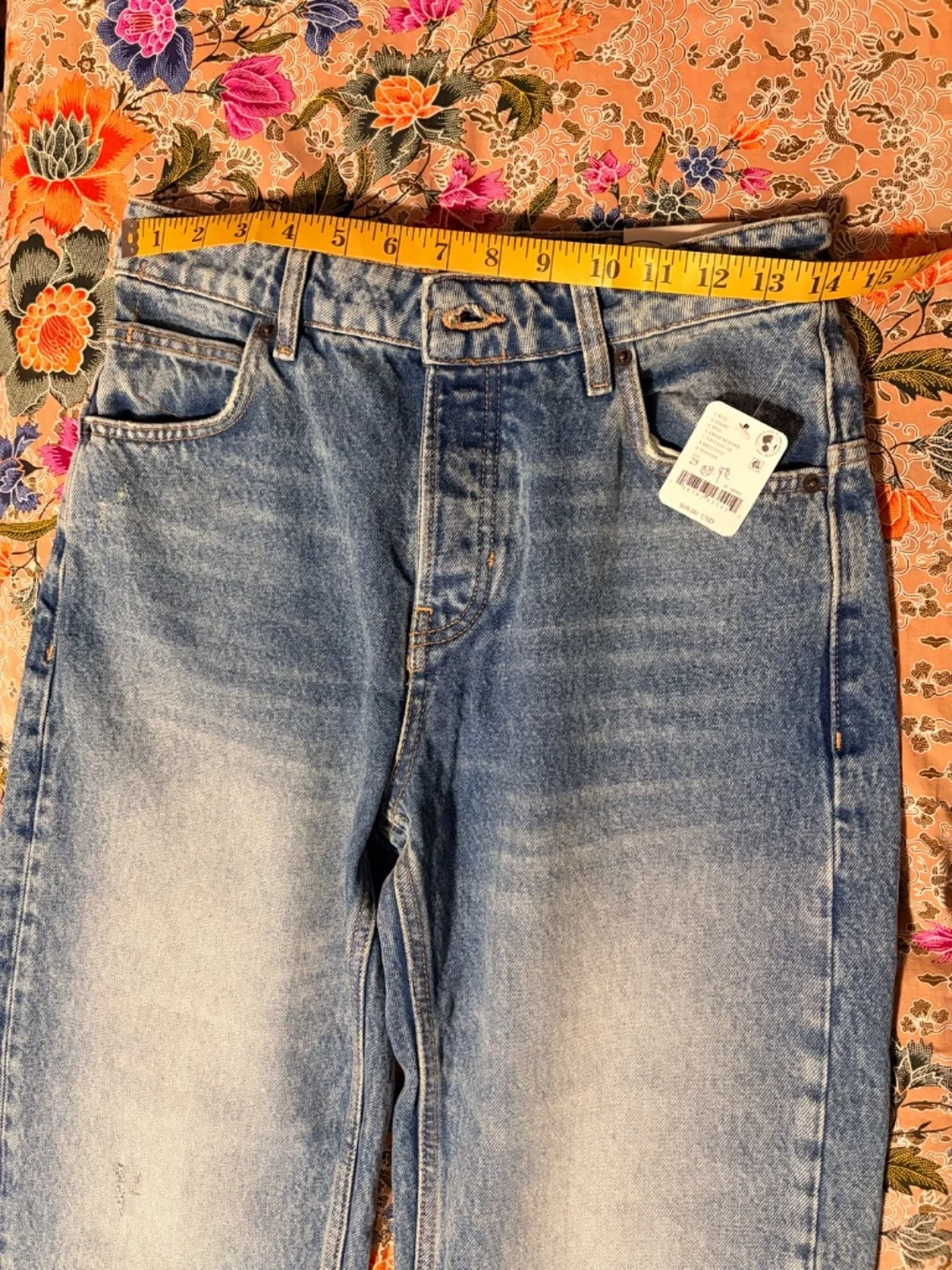 Free People Deep Trance Low Rise Boyfriend Jeans NWT FROM BEYOND, Size 25